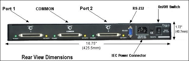 SS1-SSS-R SCSI Switch